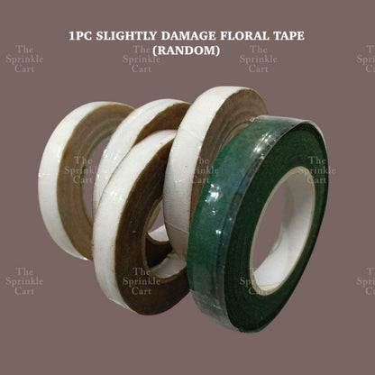 Waterproof Elastic Paper Floral Tape For DIY Flower Stem Leaves Arts and Decoration TSC