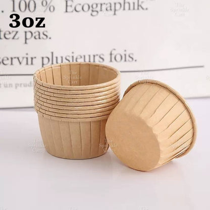 50pcs Colorful Foil Cupcake Liner Paper Cups Baking Muffin Liner
