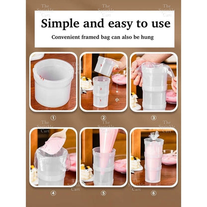 Reusable Piping Bag Stand and Holder TSC