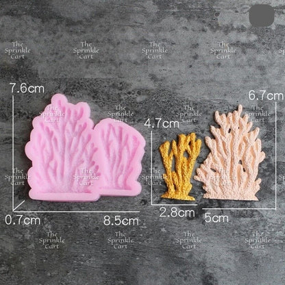 Under The Sea Themed Silicone Molder Chocolate Resin Baking Mermaid Tail Under the Sea Molders