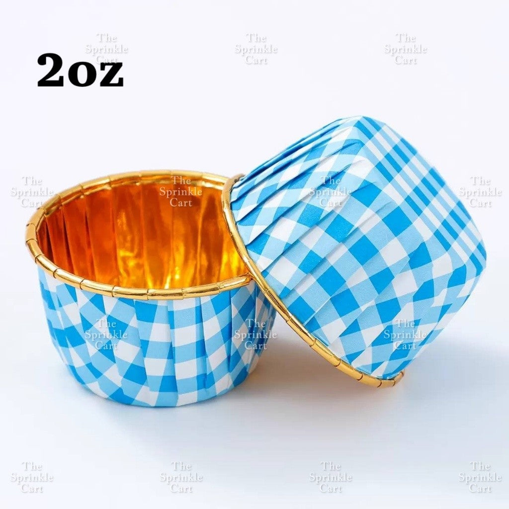 50pcs Colorful Foil Cupcake Liner Paper Cups Baking Muffin Liner