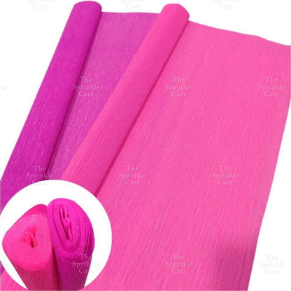 Premium Crepe Paper Rolls Decor DIY Flower Gift Wrapping Wedding Decoration Flower Arts Craft TSC