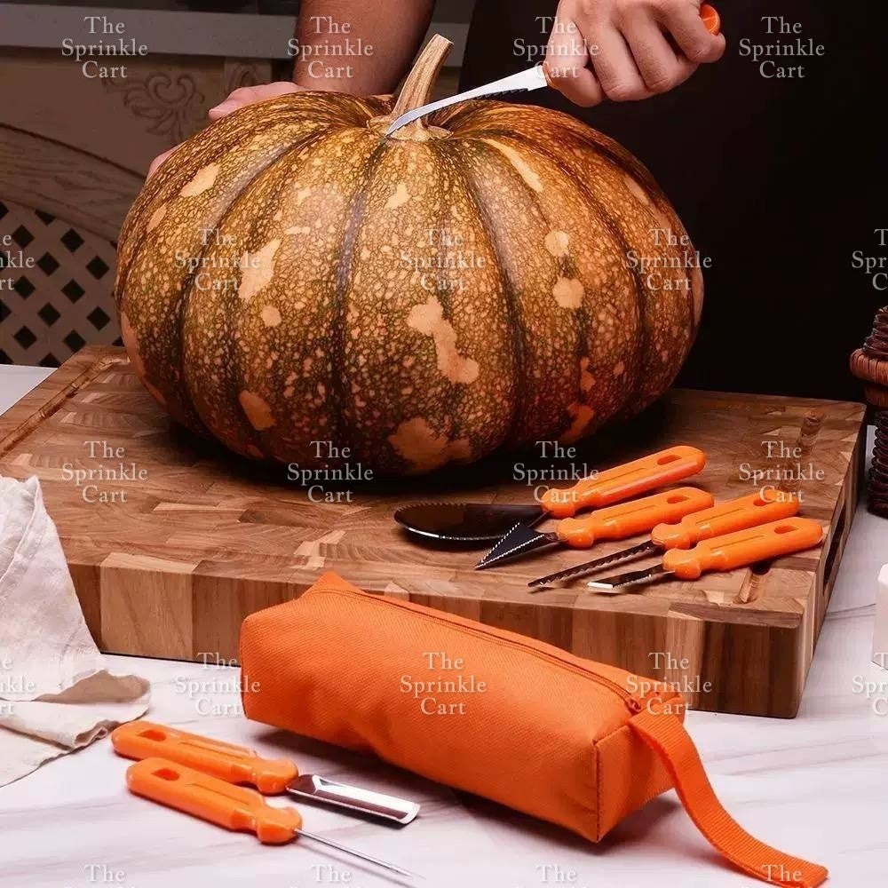 Stainless Steel Pumpkin Fruit Vegetable Carving Tool Set TSC