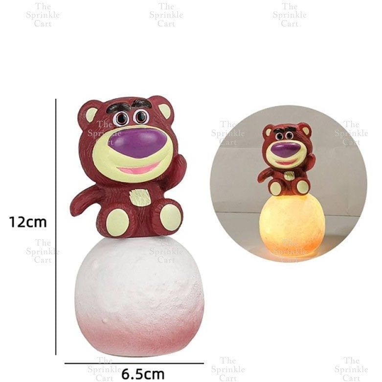 Sanlio 3D Cloud and Moon LED Night Toy Cake Topper TSC