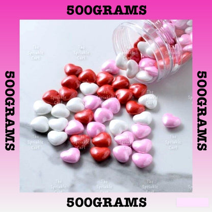 500grams Christmas Valentines Halloween Themed Edible Sprinkles Dragees Cake Decoration