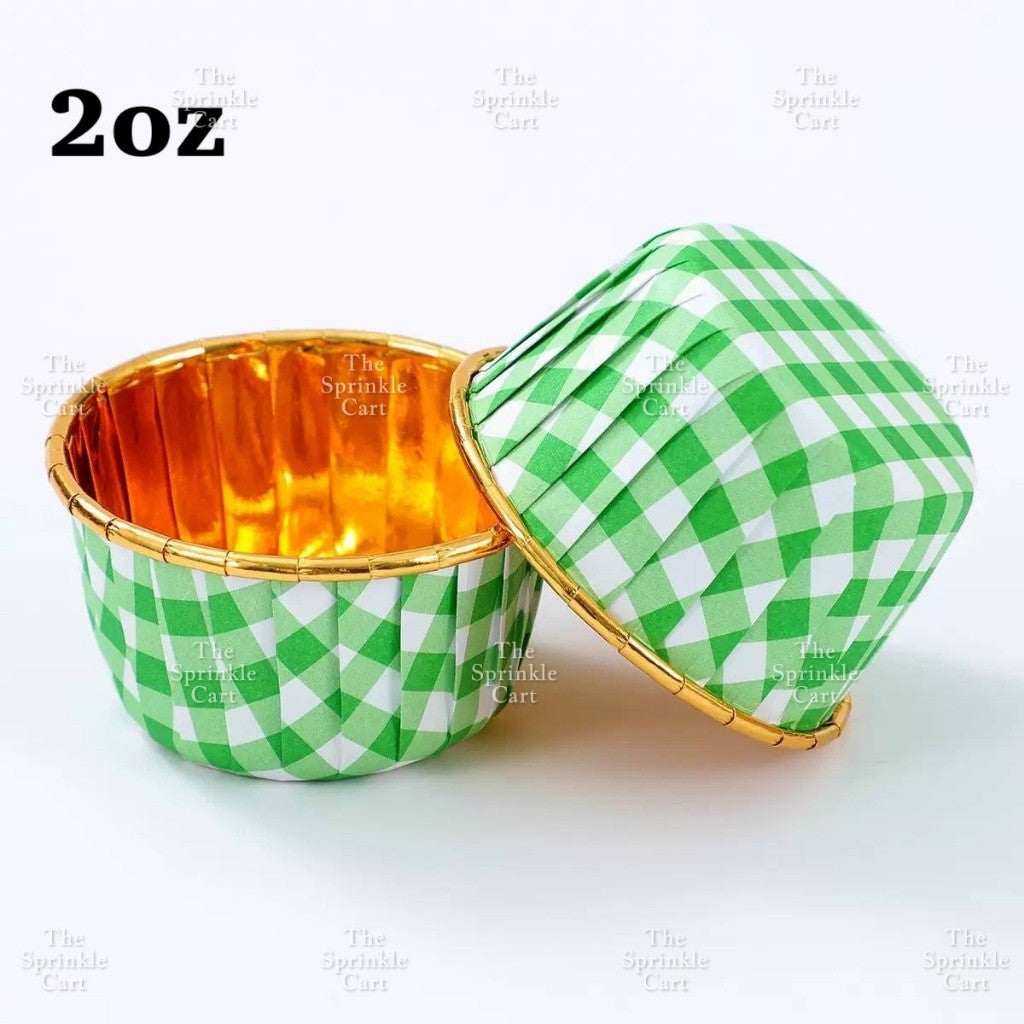 50pcs Colorful Foil Cupcake Liner Paper Cups Baking Muffin Liner