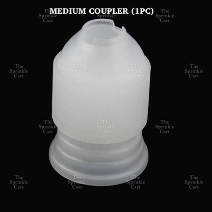 3pcs Small Medium Large Coupler Adaptor Nozzle Converter for Icing Pastry