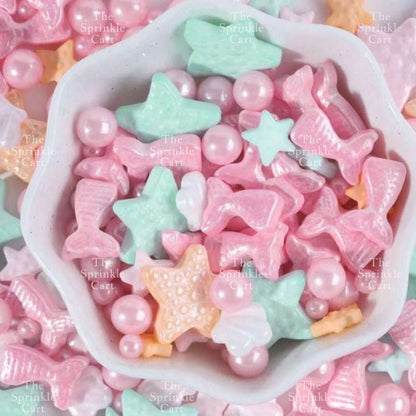 Edible Sprinkle Dragees Luxe Series Metallic Gold Rosegold Matte Pastel 50grams Decoration