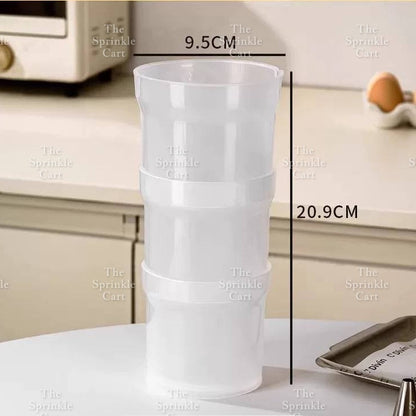 Pastry Bag Holder Icing Bag Stand Decorating Bag Holder Piping Bag Shelf Organized