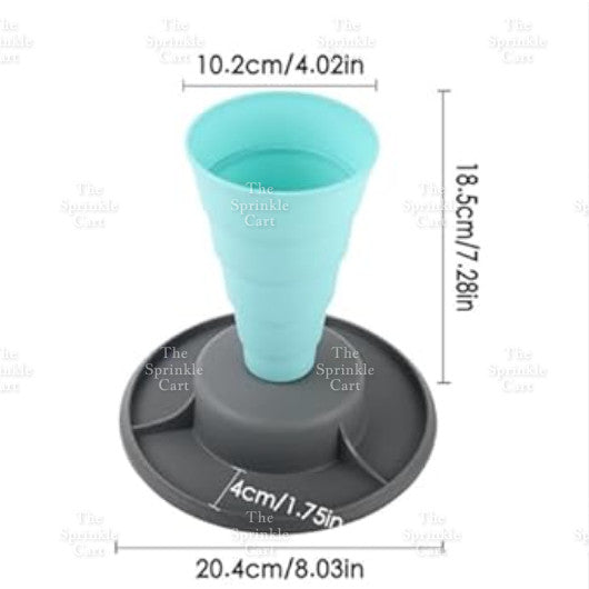 Pastry Bag Holder Icing Bag Stand Decorating Bag Holder Piping Bag Shelf Organized