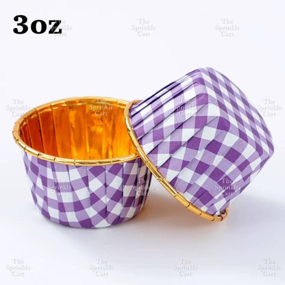 50pcs Colorful Foil Cupcake Liner Paper Cups Baking Muffin Liner