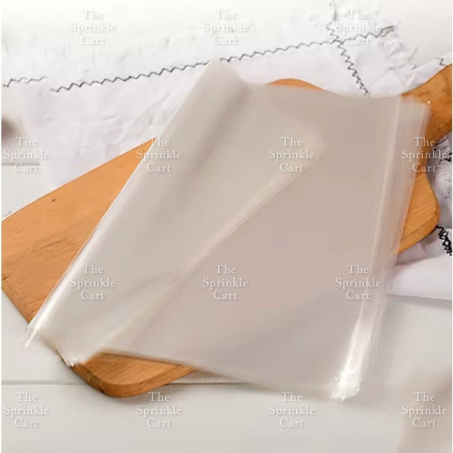 Transparent Plain Cellophane DIY Cello Food Wrapper Packaging TSC