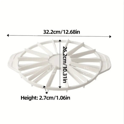 Cake Slicer and Slice Guide Plastic Equal Portion Marker Divider TSC