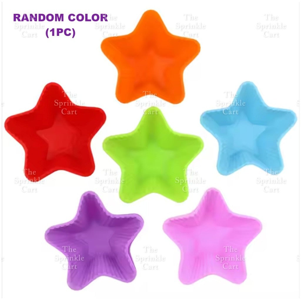 Random Color Silicone Cupcake DIY Shape Cups Mould TSC
