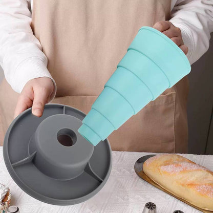 Pastry Bag Holder Icing Bag Stand Decorating Bag Holder Piping Bag Shelf Organized