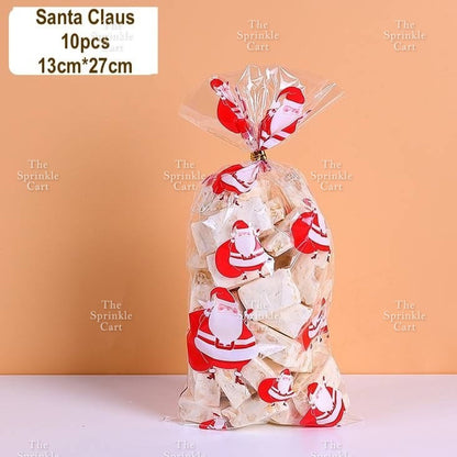 Christmas Theme Resealable OPP and Loot Bag Goodies Packaging TSC
