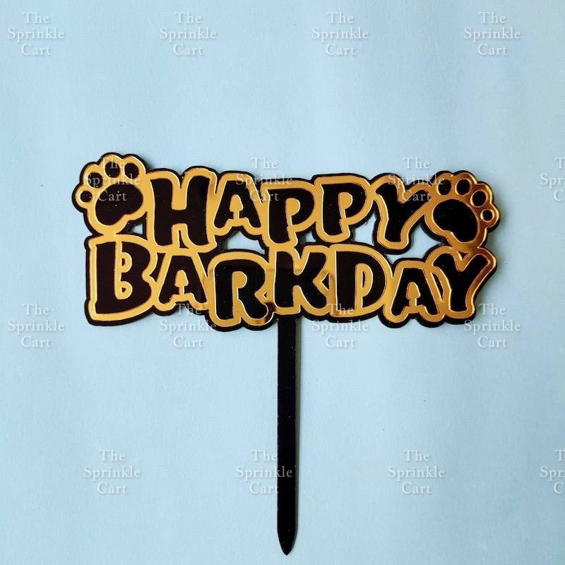 Dog Cat Paw Themed Silicone Molder and Acrylic Topper TSC