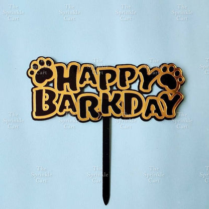 Dog Cat Paw Themed Silicone Molder and Acrylic Topper TSC