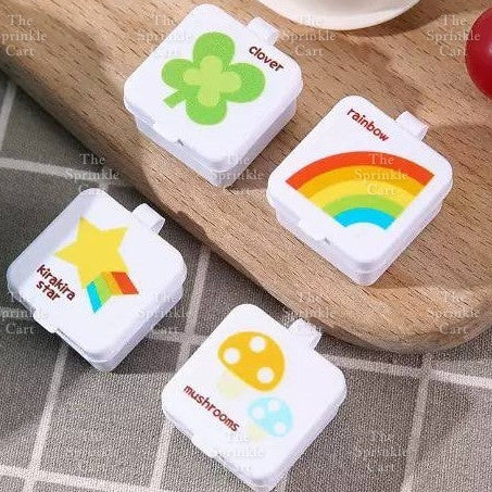 Refillable Mini Bento Sauce Container and DIY Character Puncher TSC