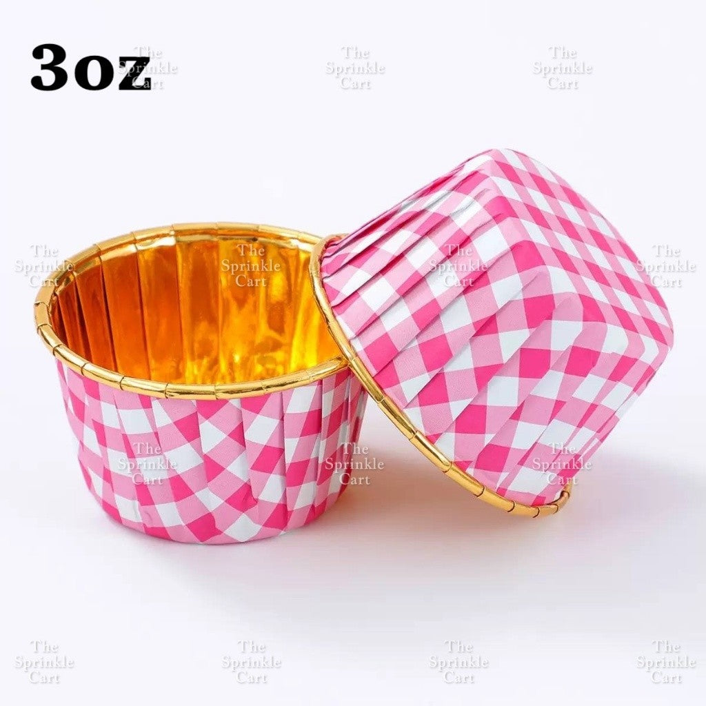50pcs Colorful Foil Cupcake Liner Paper Cups Baking Muffin Liner
