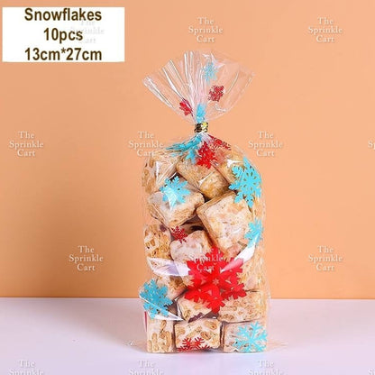 Christmas Theme Resealable OPP and Loot Bag Goodies Packaging TSC