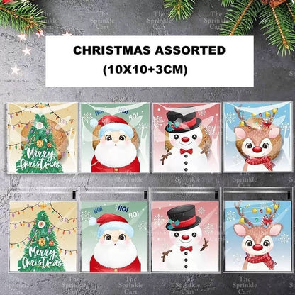 Christmas Theme Resealable OPP and Loot Bag Goodies Packaging TSC