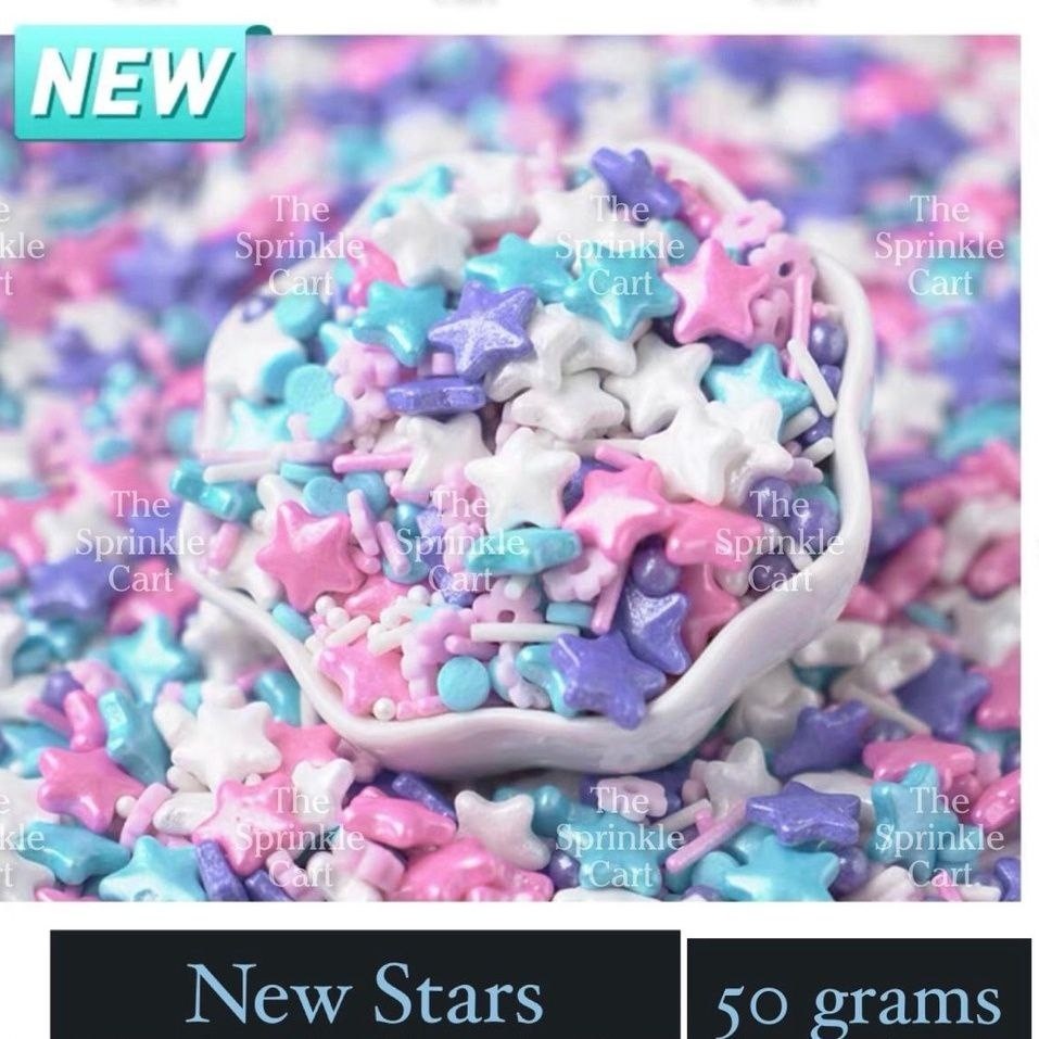 Edible Sprinkles Dragees Pearl Cake Decoration Sprinkle 50grams Confetti