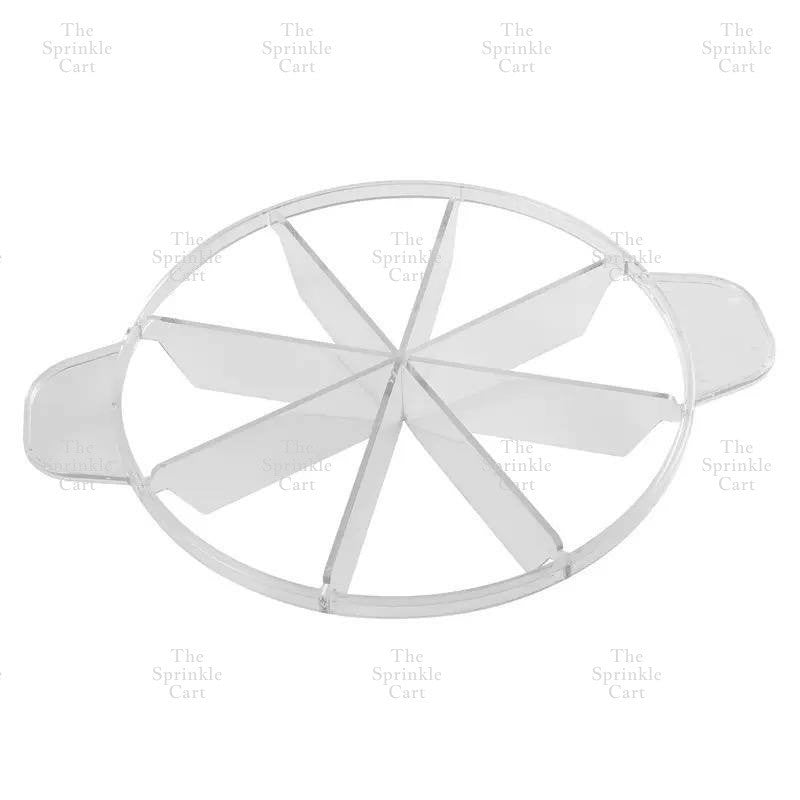 Cake Slicer and Slice Guide Plastic Equal Portion Marker Divider TSC