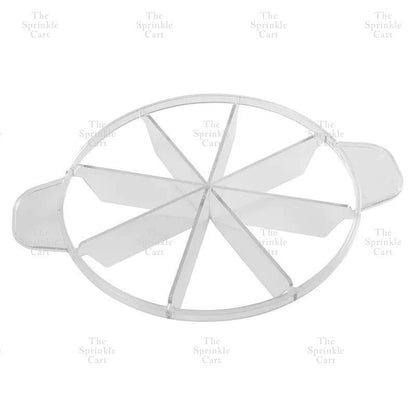 Cake Slicer and Slice Guide Plastic Equal Portion Marker Divider TSC