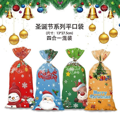 Christmas Theme Resealable OPP and Loot Bag Goodies Packaging TSC