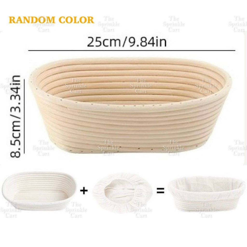 Sourdough Baking Starter Kit Fermentation Jar and Rattan Basket TSC
