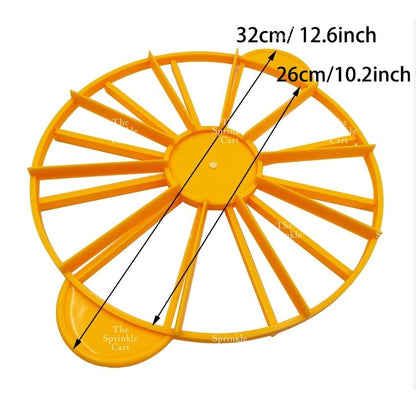 Cake Slicer and Slice Guide Plastic Equal Portion Marker Divider TSC