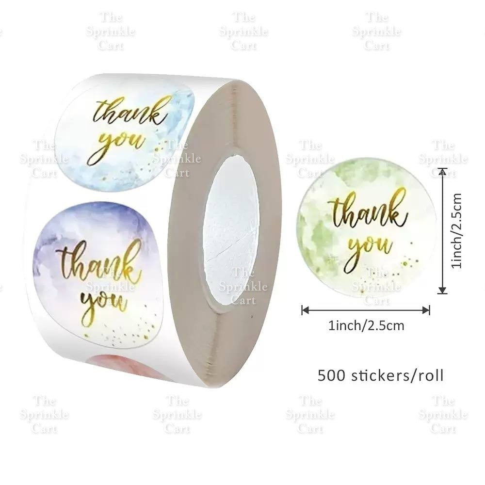 Self-adhesive Round Square Sticker and Sticky Tape Packaging TSC