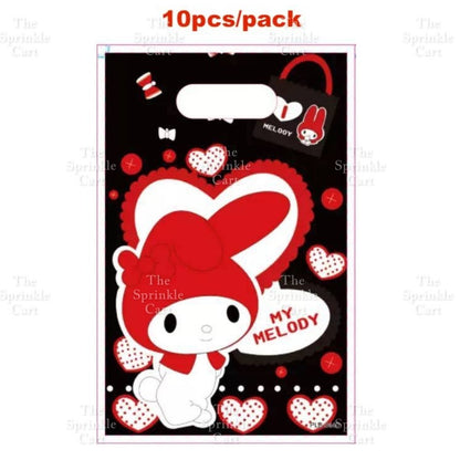 Mini Toys Sanlio Character Cake Topper and Loot Bag Packaging TSC