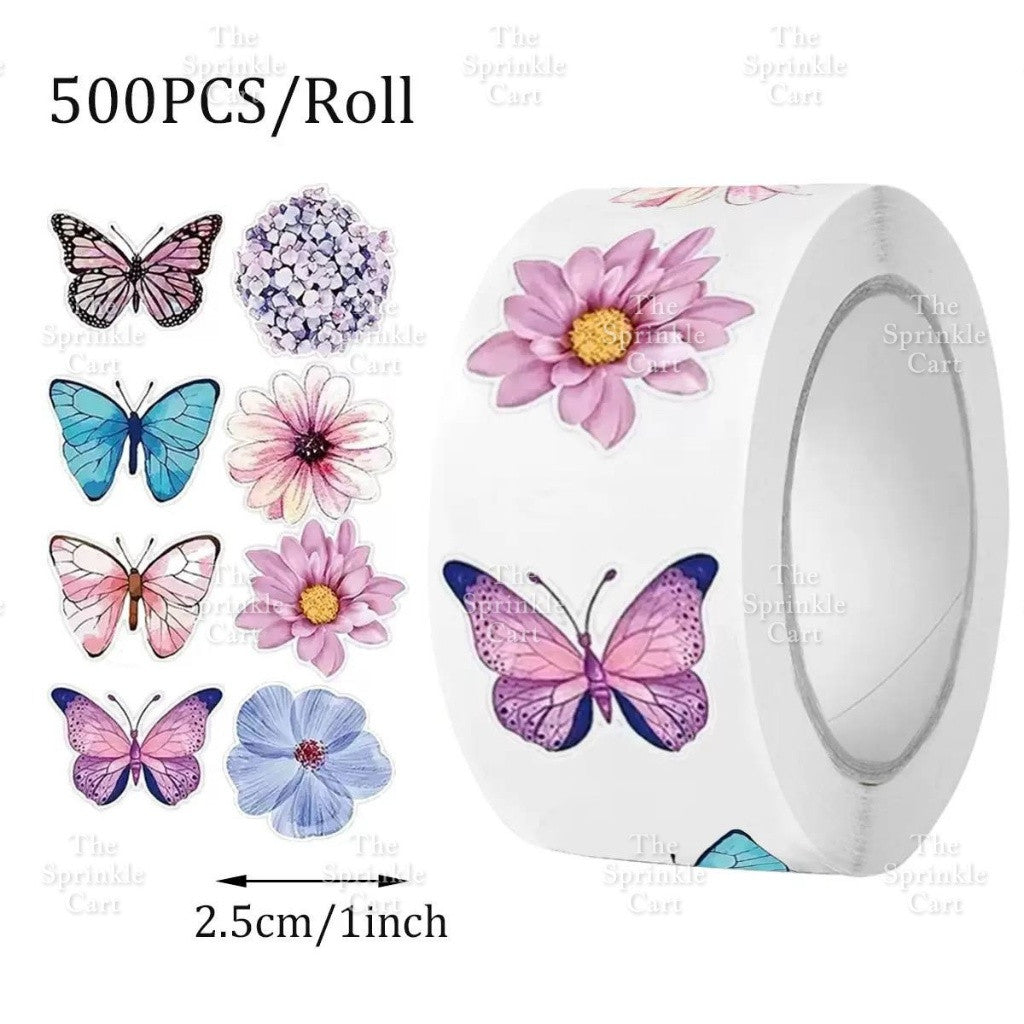 Self-adhesive Round Square Sticker and Sticky Tape Packaging TSC