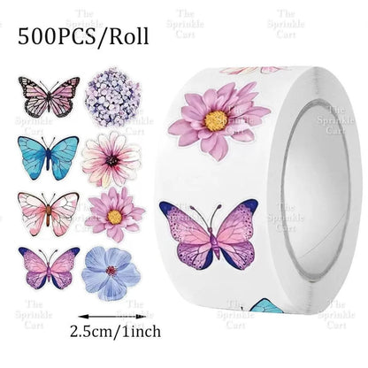 Self-adhesive Round Square Sticker and Sticky Tape Packaging TSC
