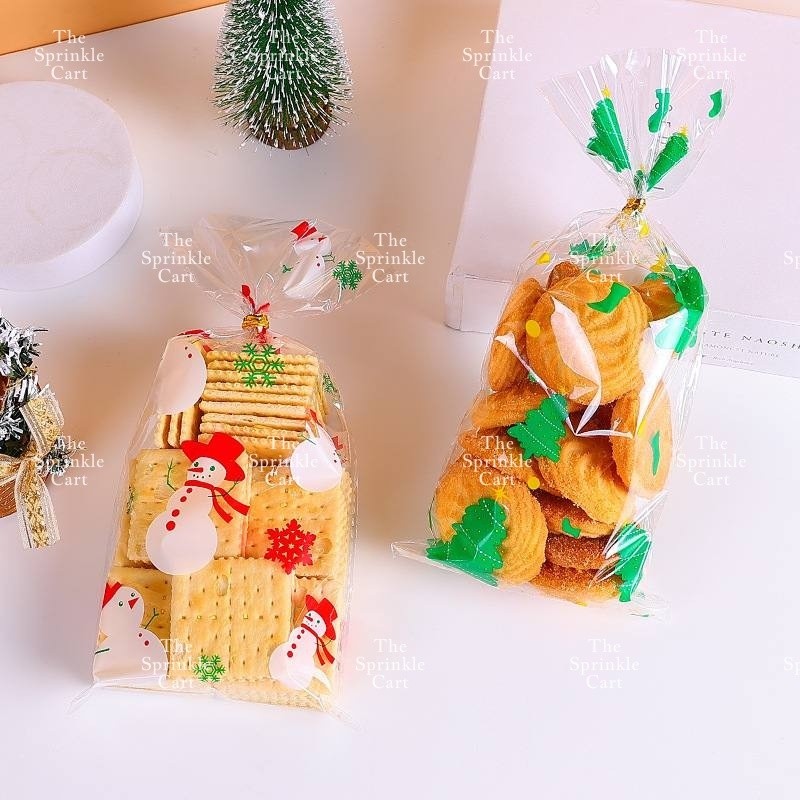 Christmas Theme Resealable OPP and Loot Bag Goodies Packaging TSC