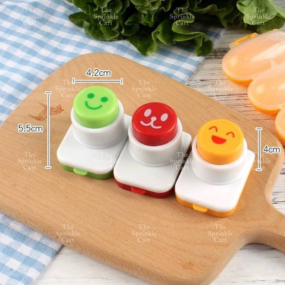 Refillable Mini Bento Sauce Container and DIY Character Puncher TSC