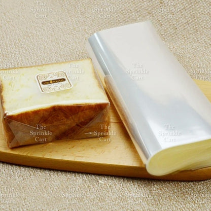 Transparent Plain Cellophane DIY Cello Food Wrapper Packaging TSC