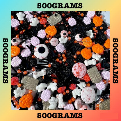 500grams Christmas Valentines Halloween Themed Edible Sprinkles Dragees Cake Decoration