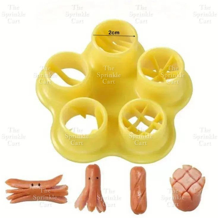 Refillable Mini Bento Sauce Container and DIY Character Puncher TSC