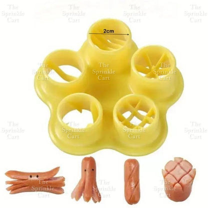 Refillable Mini Bento Sauce Container and DIY Character Puncher TSC