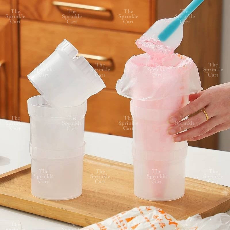 100/50pcs Disposable Pastry Piping Bag and Accessories TSC