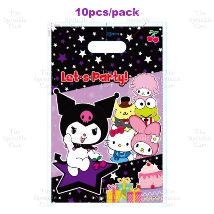 Mini Toys Sanlio Character Cake Topper and Loot Bag Packaging TSC