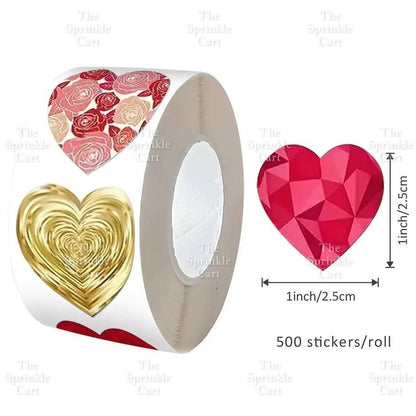 Self-adhesive Round Square Sticker and Sticky Tape Packaging TSC