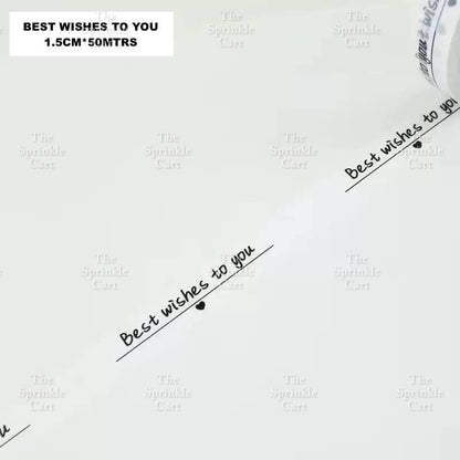 Self-adhesive Round Square Sticker and Sticky Tape Packaging TSC