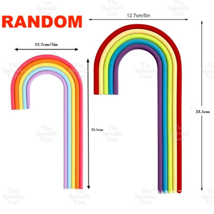 Boho Inspired Large Cross-border Rainbow Topper Decoration TSC