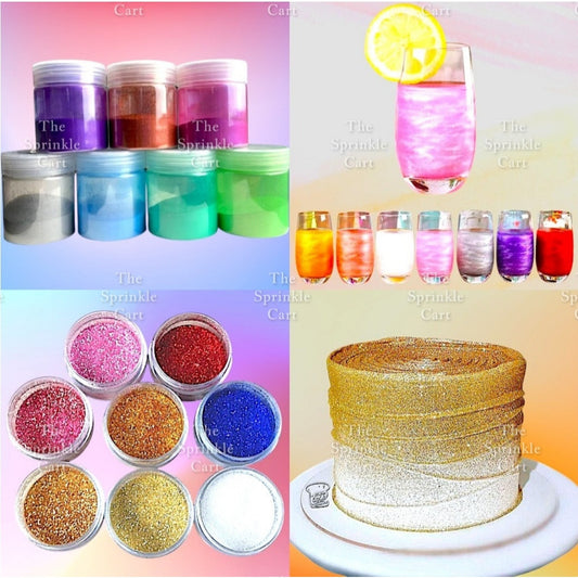 Glitter Dust Lustre Powder for Cake Decoration Luster Powder TSC