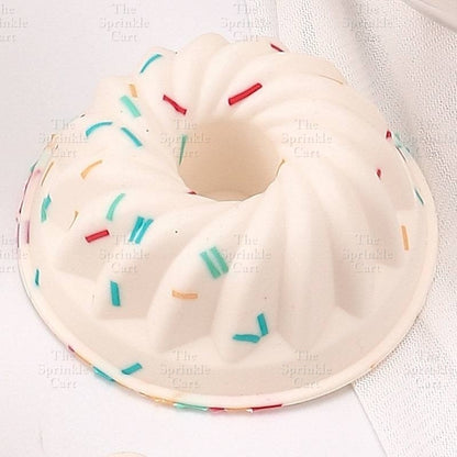 Cute Sprinkle Design Silicone Molder Non-stick Cake Muffin Baking Mold TSC