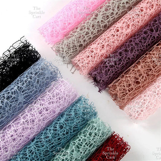 Korean Jacquard Hollow Bouquet Wrapper DIY Decoration TSC